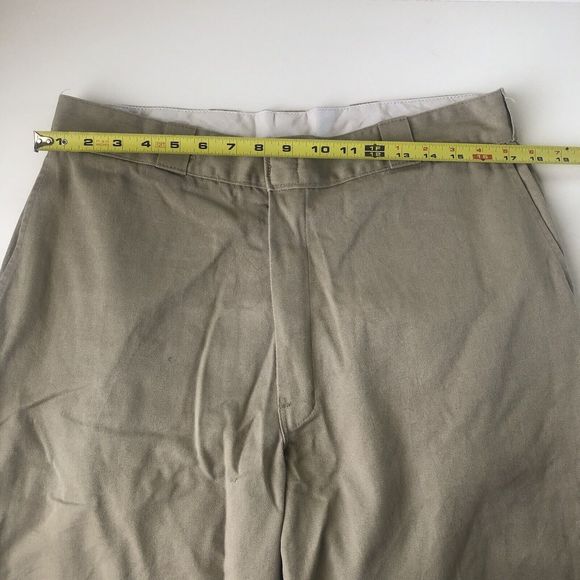 Dickies Carpenter Pants 34x30 Beige Straight Leg Workwear - Picture 9 of 15